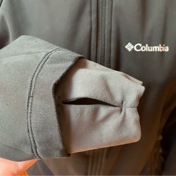 Columbia Omni-shield Kruser Ridge Softshell Repellent‎ Black Jacket S - Picture 5 of 14